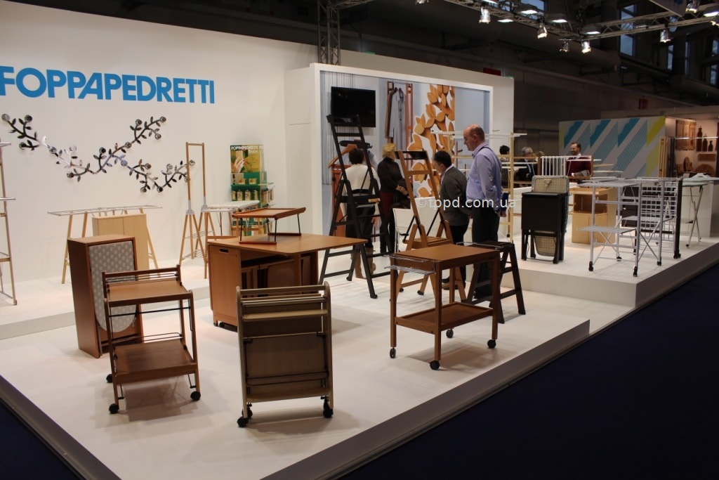 Экспозиция Foppapedretti на выставке товаров для дома Ambiente Frankfurt 2015