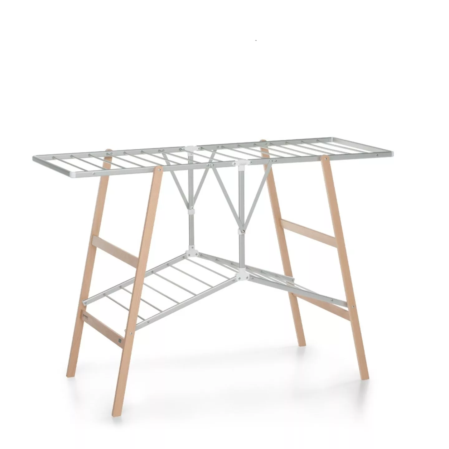 Сушарка для білизни Чак (Натуральний-Алюміній)-1