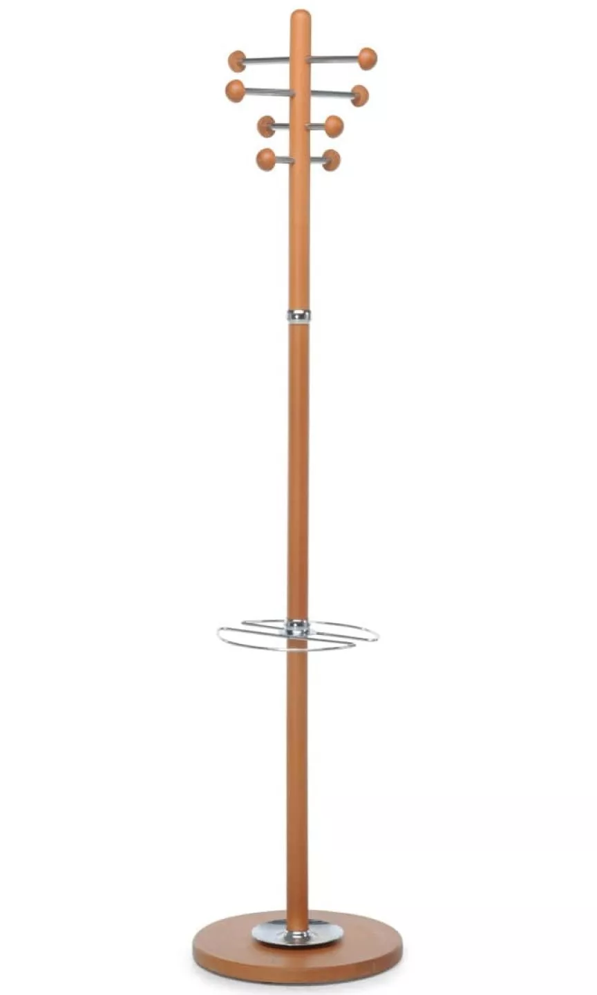Вішалка для підлоги для одягу Себастіан (Горіх)-1