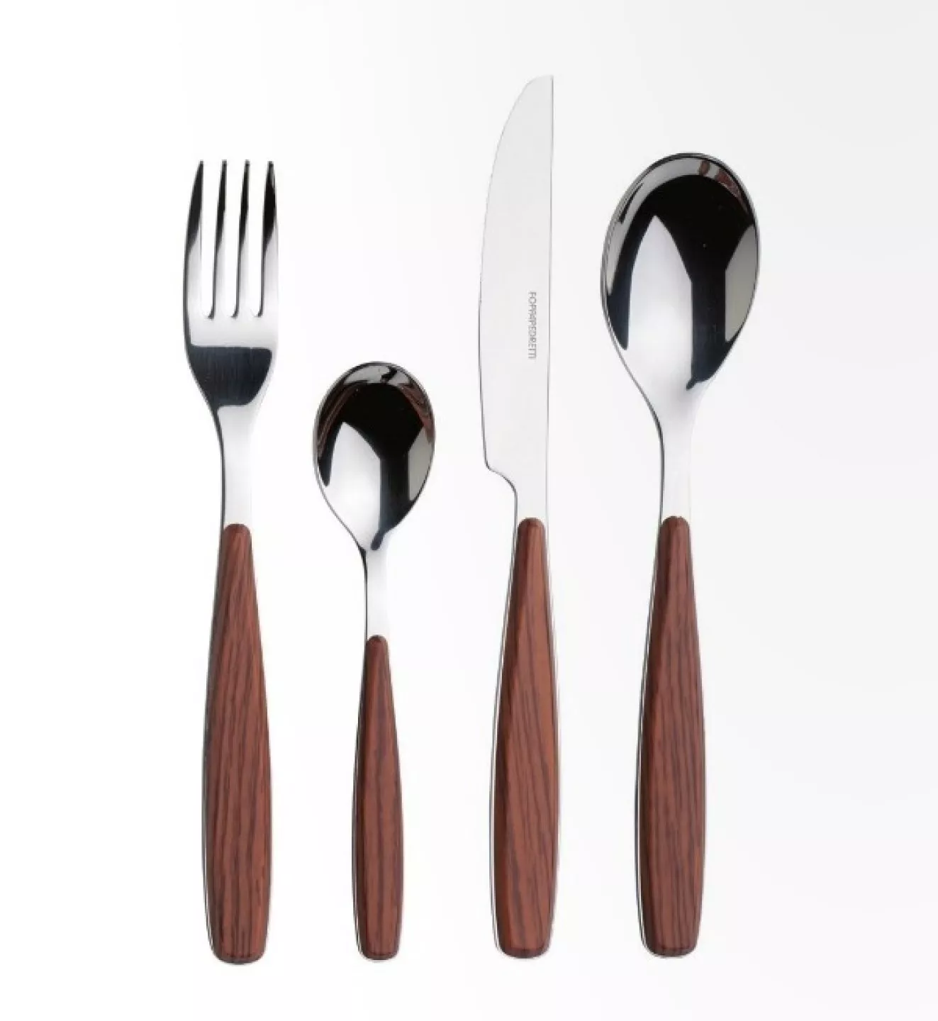 Набір столових приборів Позате-24 (Червоне дерево)-1