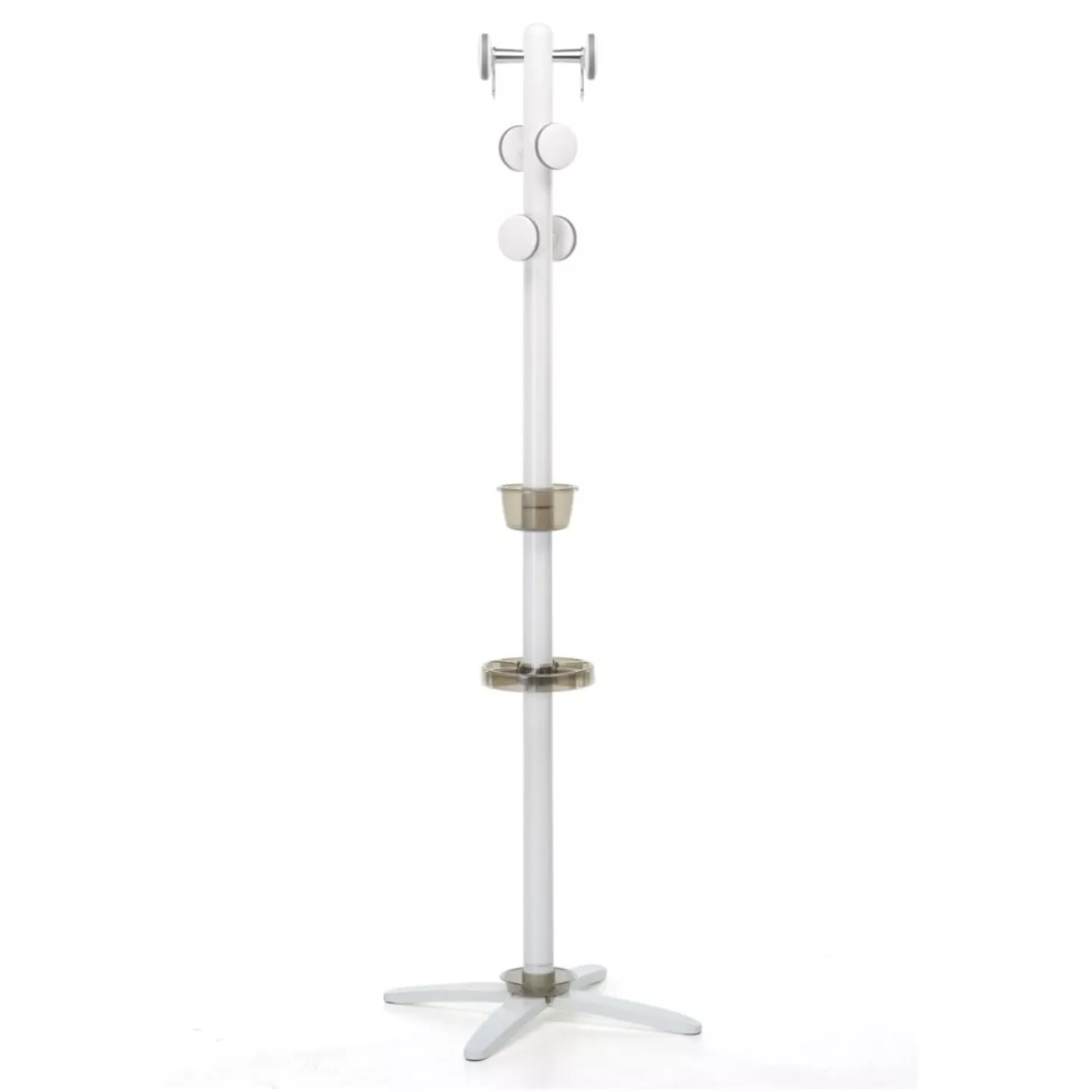 Напольная вешалка для одежды Паркинг (Белый)-1