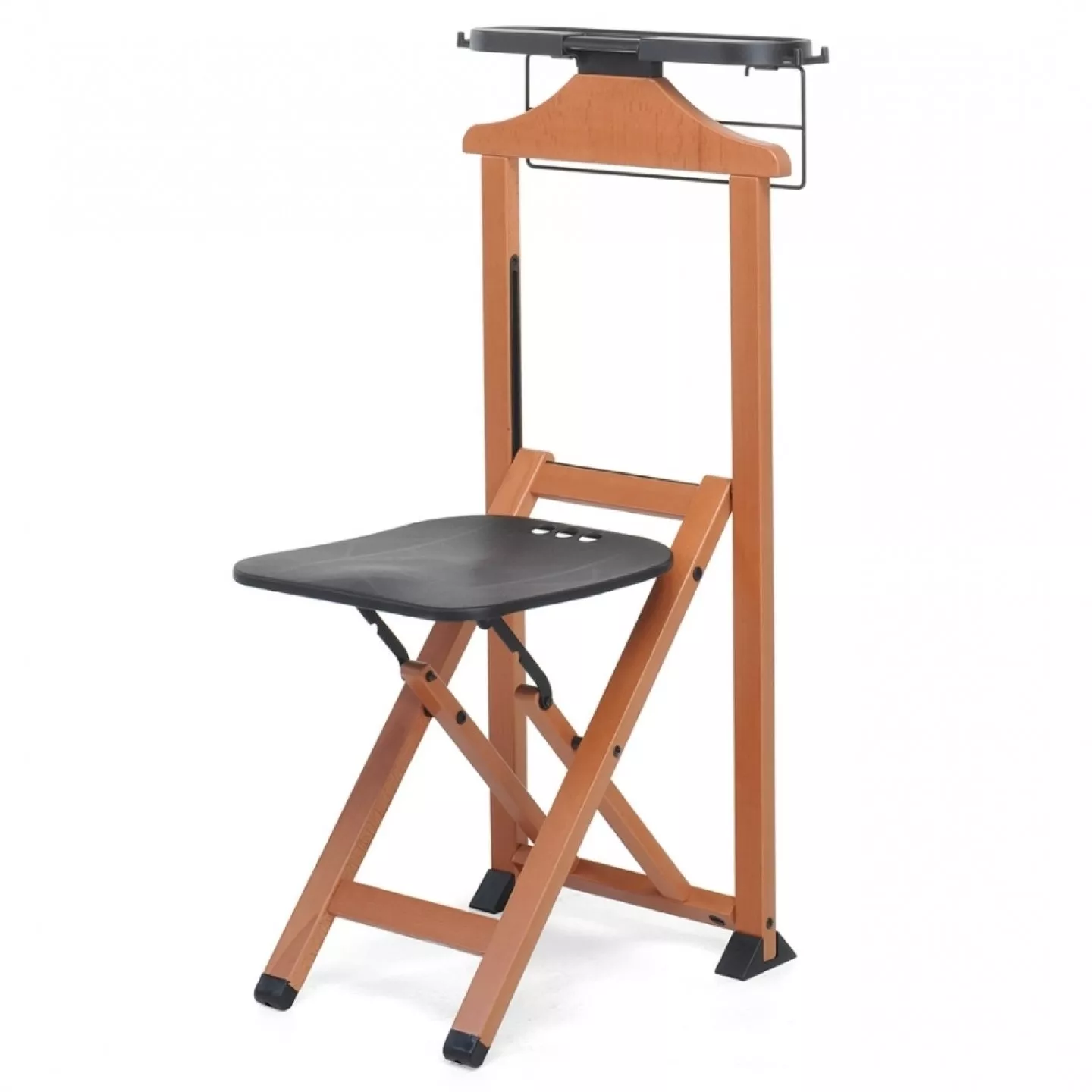 Напольная вешалка для костюмов Сьют (Орех)-1