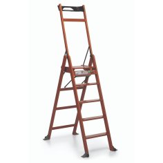 Деревянная стремянка Ла Скала 5.0 (орех)