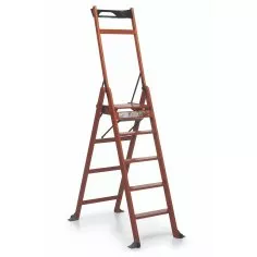 Деревянная стремянка Ла Скала 5.0 (орех)