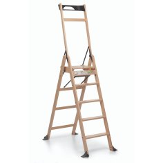 Деревянная стремянка Ла Скала 5.0 (Натурале)