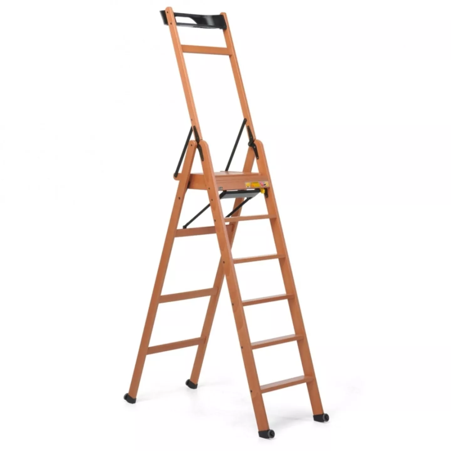 Деревянная стремянка Ла Скала 6 (Орех)-1