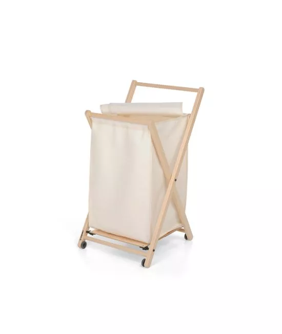 Кошик для білизни складний Енжел (натуральний)